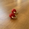 ASTER ALHEL√ç - Goldohrring oder Versilberte Ohrringe Hoops Damen mit
