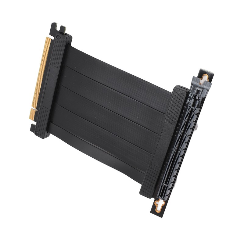 PCIE 4.0 X16 Extender 90 Degree 26GB/s 3.9in Long Gold