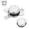 sourcing map KSD301 Thermostat 40°C/104°F 10A Normally Open N.O Adjust