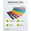 goobay 72514 Digits 0–9 Cable Marker Clip for Cable Diameters