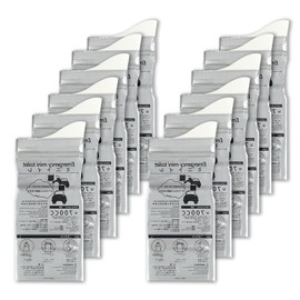 Mingzhe 12 Pack Disposable Urine Bags Portable 700ML Travel Pee Bags for Outdoor Travel Emergency Camping Urinal Bag for Men Women