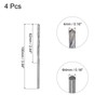 sourcing map 4mm Cutting Dia Cemented Carbide Twist Extra Long