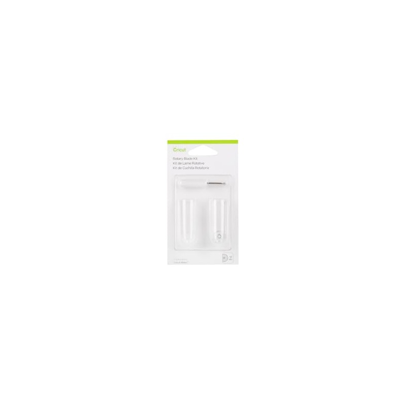 Cricut 2007445 Rotary Blade Replacement Kit, Metal, One Size