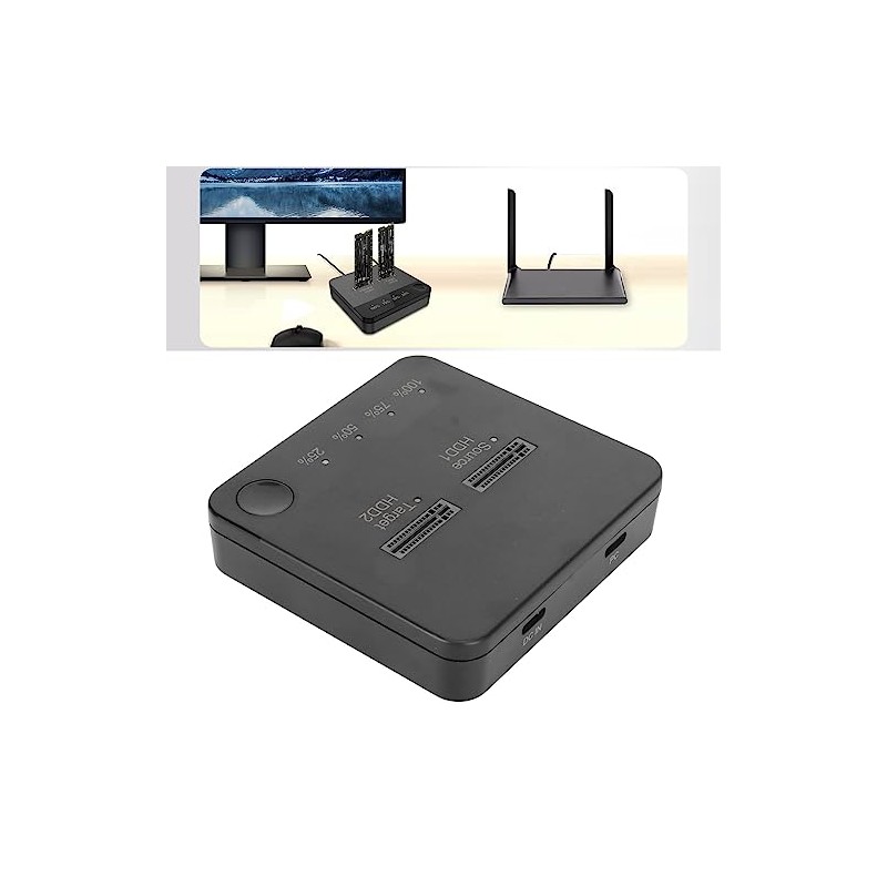 M.2 Duplicator Dual Bay, M.2 Cloner with Offline Clone, Tool