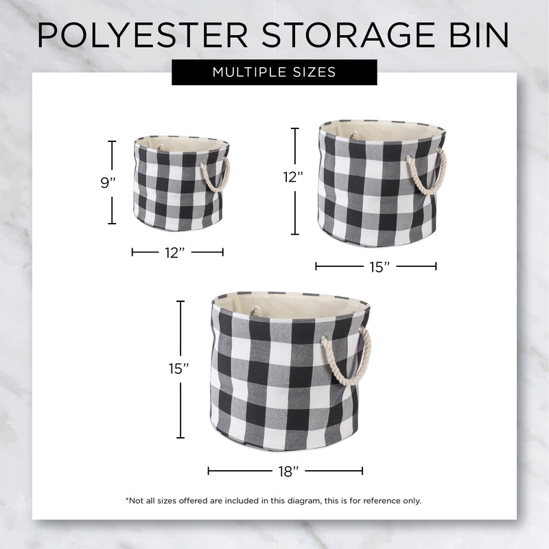 Bone Dry Pet Paw Print Collapsible Pet Storage Container Round