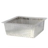 TrueCraftware- 8-1/2" x 8-1/2" x 3” Stainless Steel Floor Sink