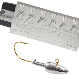 Do It Mold Darter Jig Jig Size 1/16, 1/8 Oz Do it Mold (3362) DTR-6-1618 Cavities 6 Total