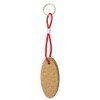 MIBANDERA Floating Keychain Natural Cork with Polyester Cord and Metal
