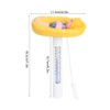MUNEFE Swimming Pool Thermometer, Cartoon Shape Swimming Pool Thermometer, Floating