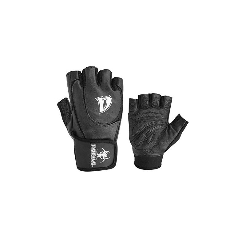 Danimal Gel Weight Lifting Body Building Gloves Gym Strap Training