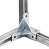 heneng 2 Pcs Wing Shaped Fittings for 1-5/8" Strut Channel,