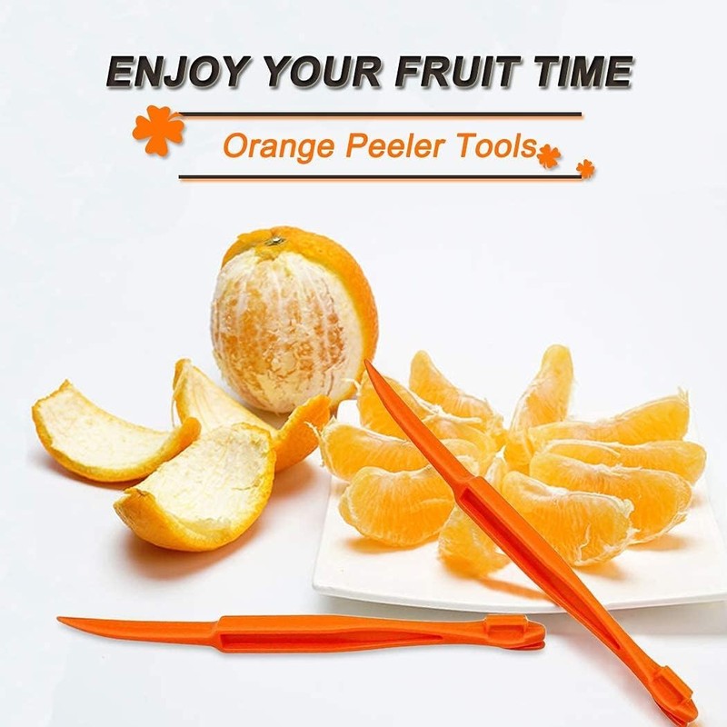Orange Peeler Tools Plastic Orange Peeler Citrus Remover Easy Open