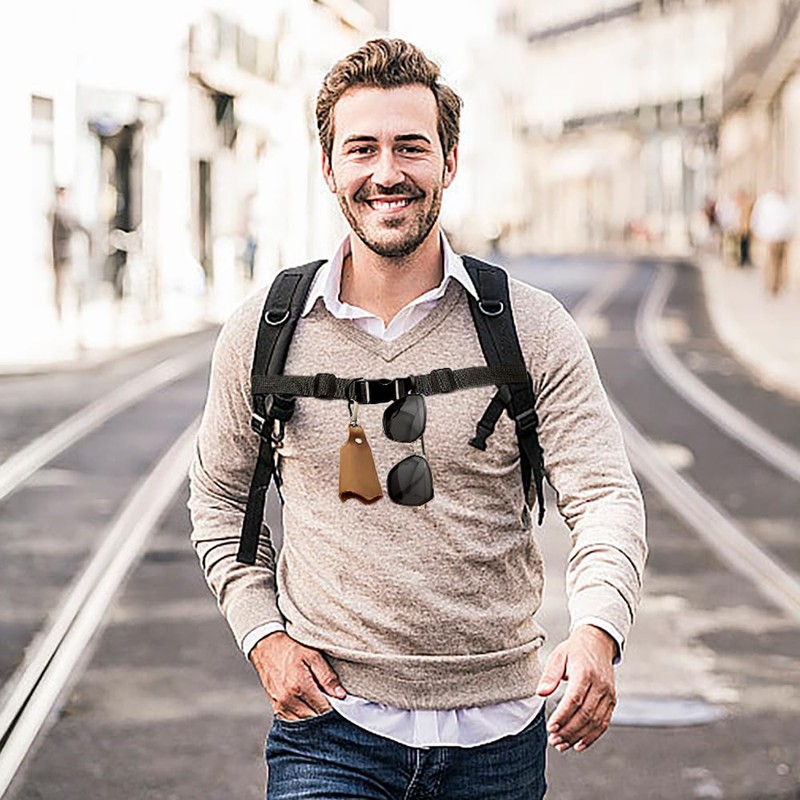 TRKETK 2 Pair Backpack Chest Strap, Rucksack Buckle Clips Quick