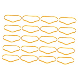 Beavorty 70pcs Multi-function Elastic Rubber Bands Convenient Natural Rubber for Home Office School and Projects Stylish Bright Colors Thickened Design