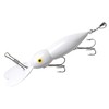Heddon Lures W0801 Magnum Hellbender Fishing Lures, White, 5.5"
