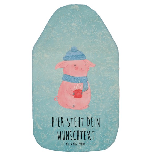 Mr. & Mrs. Panda Personalised Hot Water Bottle Lallling Mulled