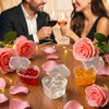 50 Sets 1.5 oz Heart Shaped Jello Shot Cups with
