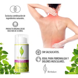 Herbolare - Dolorzen gel 100 ml origen 100% natural para músculos y articulaciones.