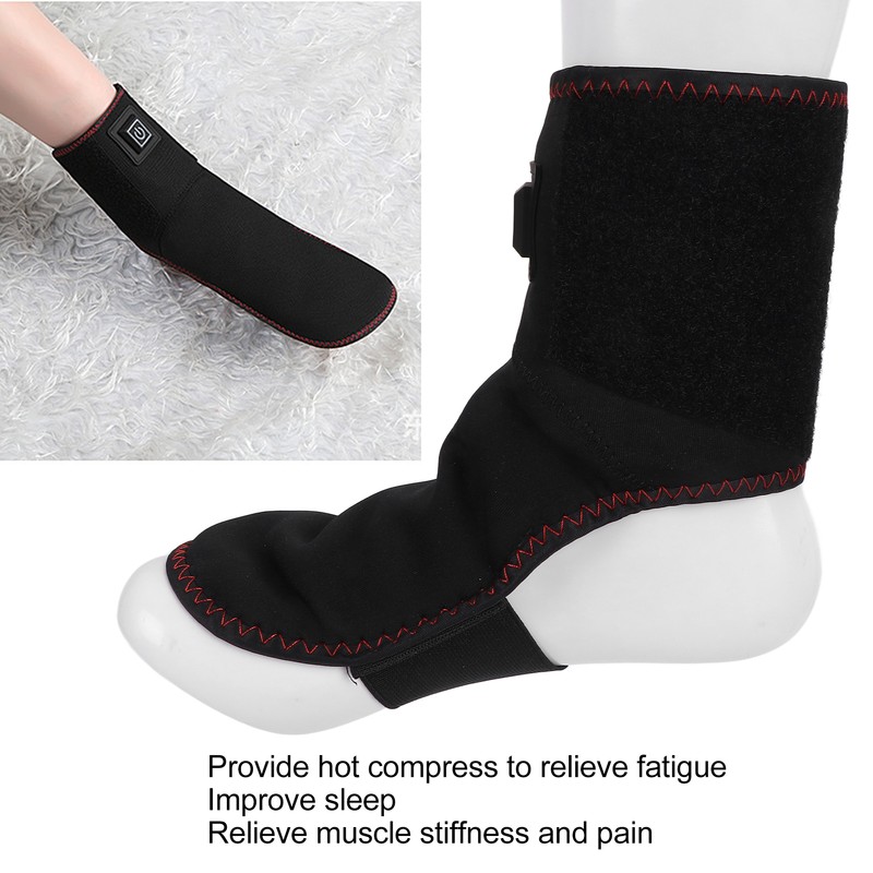 Heated Foot Ankle Brace Remove Fatigue Relieve Muscle Stiffness Electric