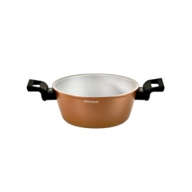 Salutella Zerocolor Non Stick 3 qt Stock Pot, Copper