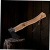 CAXUSD Wooden Camping Axe Handle Ergonomic Heavy Duty Grip for