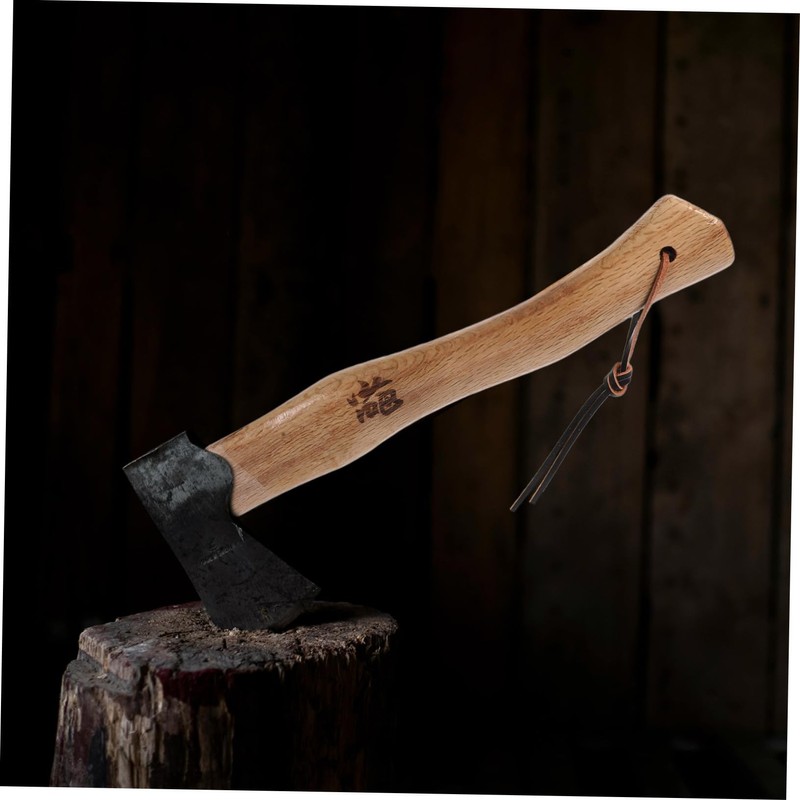 CAXUSD Wooden Camping Axe Handle Ergonomic Heavy Duty Grip for