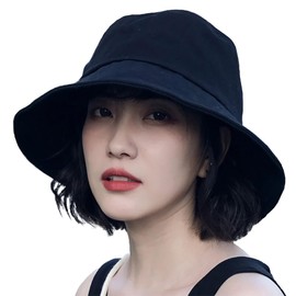 White Fang CZ333 Simple Y2K Hat, Stylish, Cool, Sun Protection, Windproof, Casual, Women's, Men's,, Black