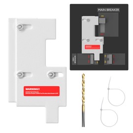 RVBOATPAT Generator Interlock Kit Compatible with GE General Electeric 150 or 200 Amp Panels 2-1/2 Inch Spacing Between Main and Branch Breaker