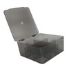Flip Grids Storage Box Large Capacity Dustproof Easy Access Skincare