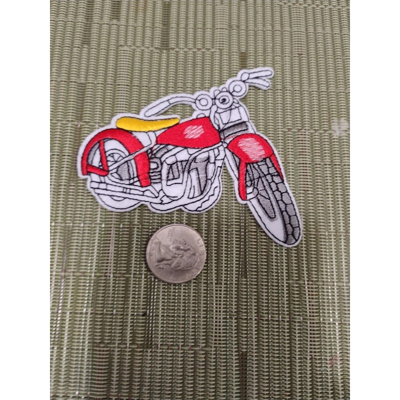 Motorcycle Iron On Patch