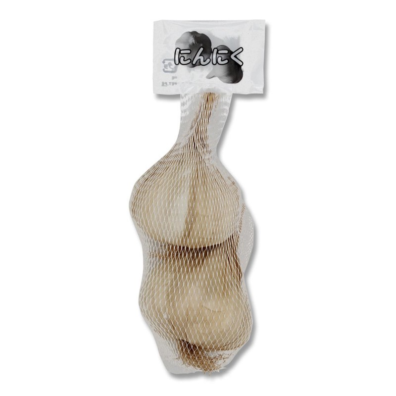 Shimojima Haiko 004711715 Garlic Net with Label, JAN Code, White,