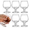 ZOOFOX Set of 6 Small Brandy Snifters, 5 oz Shot