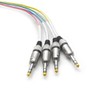 4 Channel 1/4" TRS Snake Cable - 5 Feet Long