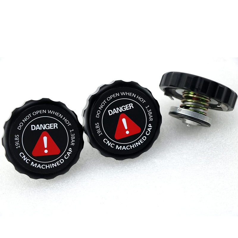 RADREPLA 1.3 Bar 19 lbs Round Notch Grip Radiator Cap