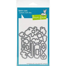 LF1584 Lawn Cuts Custom Craft Die -Rub-A-Dub-Dub