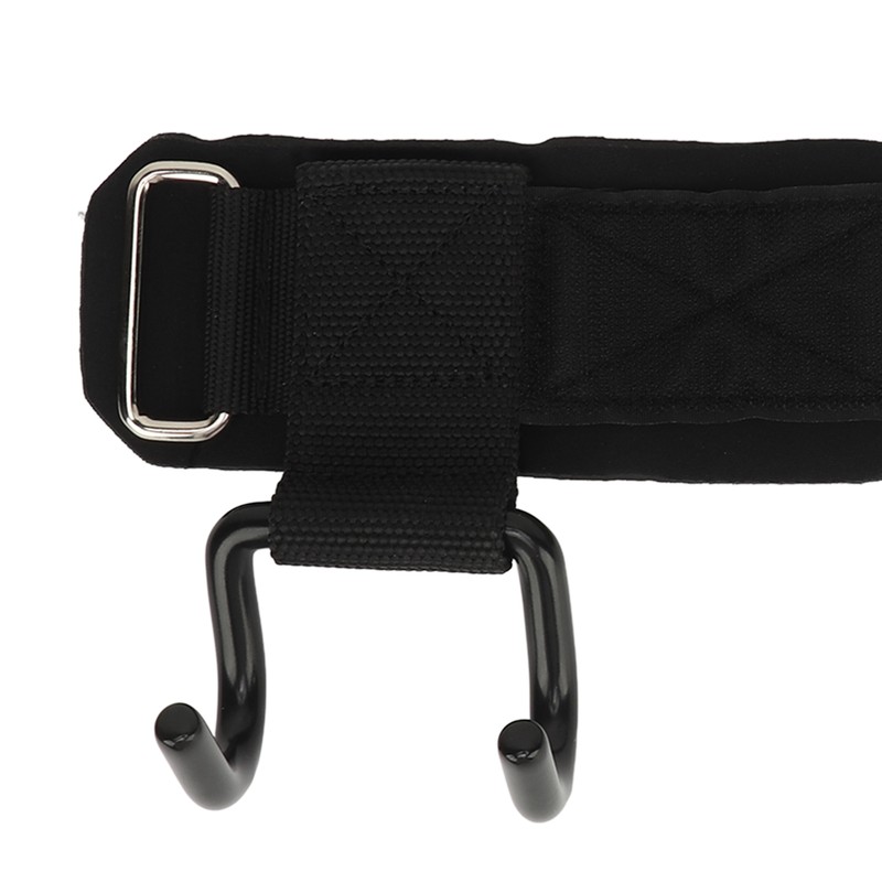 2pcs Weight Lifting Hook Heavy Duty Wrist Wraps Power Weight