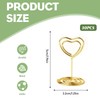 JRYGAC Pack of 30 Gold Place Card Holders, Photo Holder,