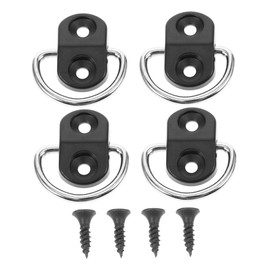 GLEAVI 2 Sets Heavy Duty Tie Down Anchors for Car Trunk Netting Sturdy Cargo Hooks for Secure Luggage Travel Easy Installation Without Tools for Daily Use and Road Trips