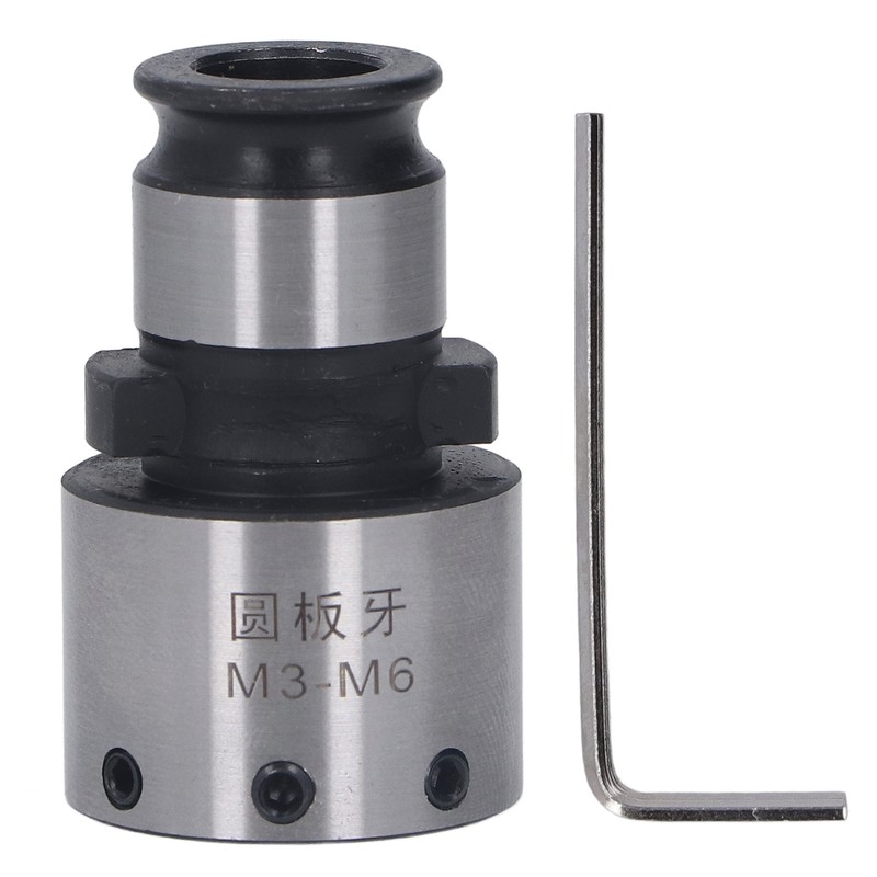 GT12 Round Die Chuck with Hex Wrench Carbon Steel Male