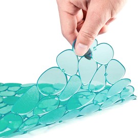 Pebble Sink Mat BliGli PVC Eco-friendly Kitchen Adjustable Sink Mat Pad Sink Protector â¦ (Green)