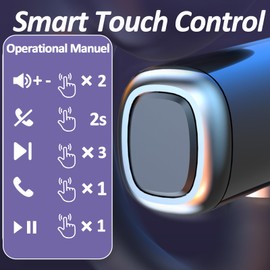 Loluka Wireless New Clip On Ear Clip Bone Conduction Headphones Bluetooth Earbuds Comfortable and Fitable for All Type Ears True Wireless Earbuds Stereo Sound IPX4 Waterproof White