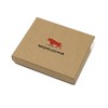 MORUCHA Black Tap-&-Go RFID Wallet, Soft Cowhide Leather Passcase Wallets,
