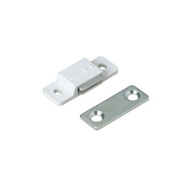 Sugatsune MC-YS001P Lamp Mark, Small, Strong Magnetic Catch, MC-YS001P, White