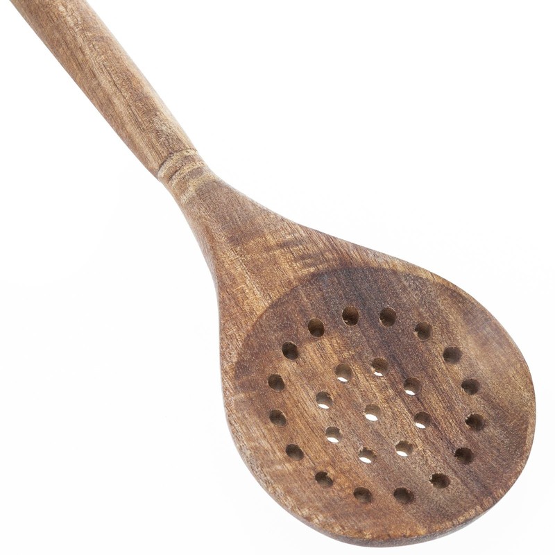 Labrea Life and Home 1pc Solid Acacia Wood Skimmer Kitchen