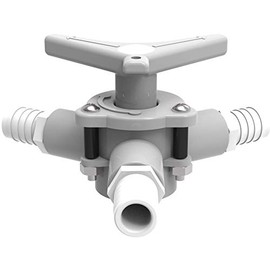 94 Series in-line Sea-Lect Y-Valve with 3/4 in Barbed Adapter Ports