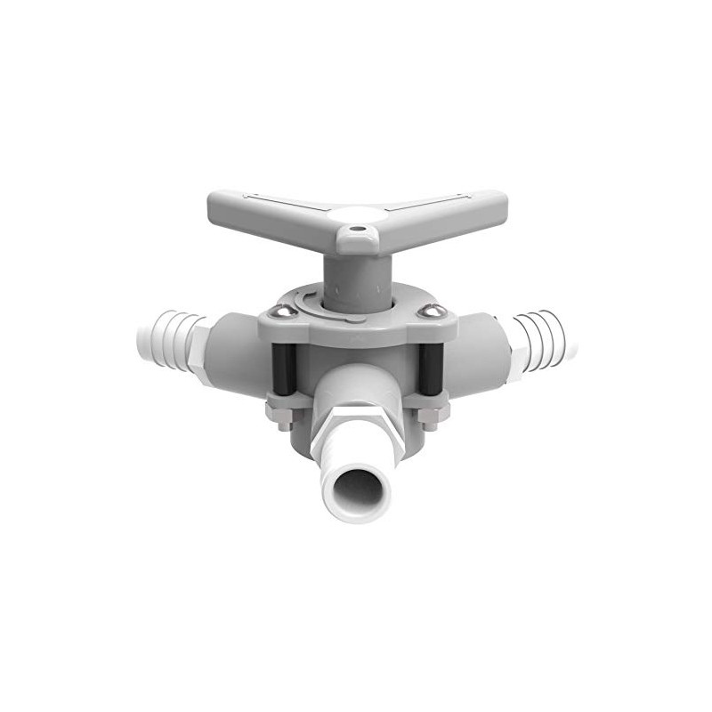 94 Series in-line Sea-Lect Y-Valve with 3/4 in Barbed Adapter
