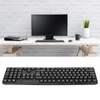Computer Keyboards Ergonomic Design Durable USB Wired Arabic English Mechanical