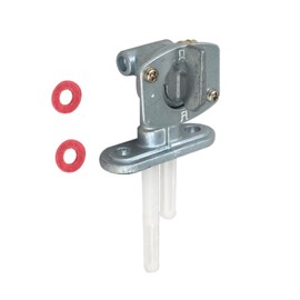 REBEKAMODS New Gas Fuel Petcock Valve Switch Pump, Fuel Tank Valve Petcock Switch for 50cc 90cc 110cc 125cc Pit Dirt Bikes PW80 TTR125 DRZ400 XT250 350 TW200