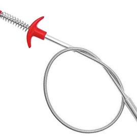 Flexible Grabber Claw Pick Up Reacher Tool with 4 Claws Bendable Hose Pickup Reaching Assist Tool for Litter Pick, Home Sink, Drains, Toilet(78.74 Inches)