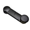 PT Auto Warehouse FO-1503A - Window Crank Handle, Textured Black